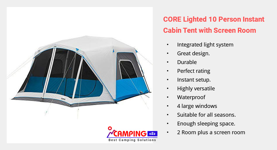 10 Person Cabin Tent