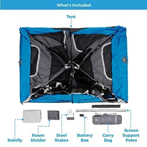Core 10 person tent including package