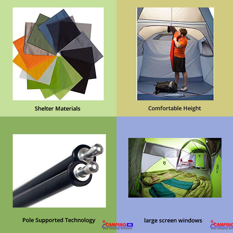 Features of NEMO Wagontop Backpacking Tent
