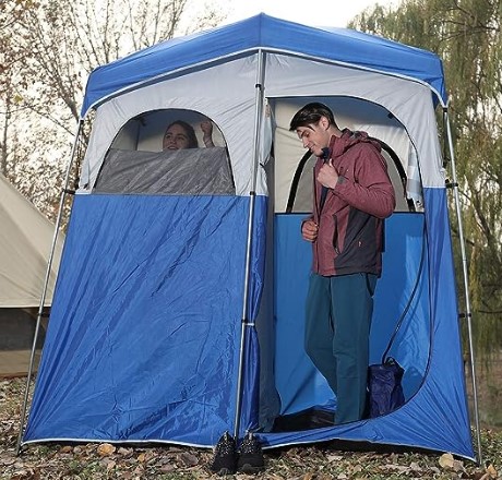 kingcamp oversize space shower tent