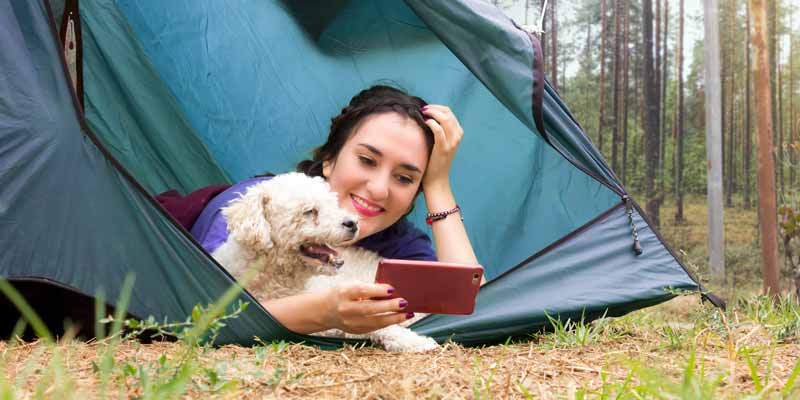 dog friendly camping